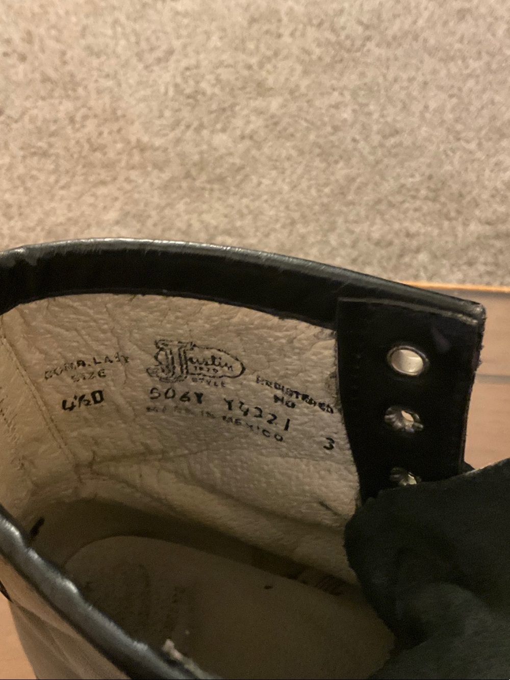 Justin English Riding Boots Kids - Picture 6 of 6